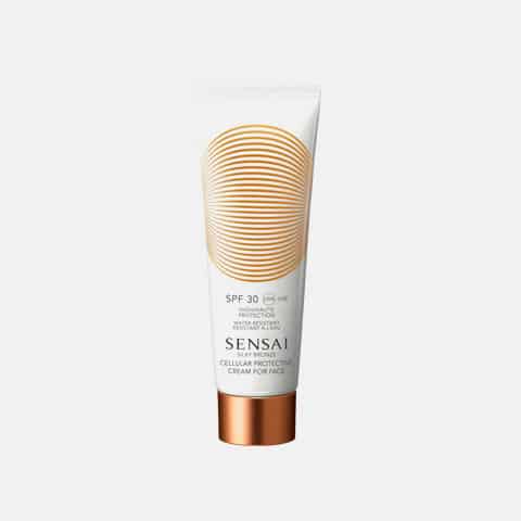 Protector Solar Sensai Silky Bronze: Cream for Face SPF30 50 ml