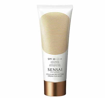 Protector Solar Corporal Sensai Silky Bronze: Cream Body SPF30