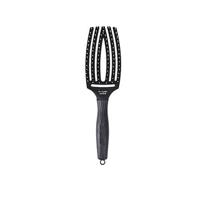 Olivia Garden Fingerbrush Medium Negro