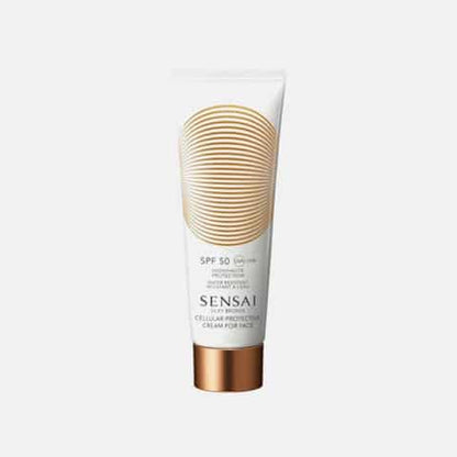 Protector Solar Sensai Silky Bronze: Cream for Face SPF50 50 ml